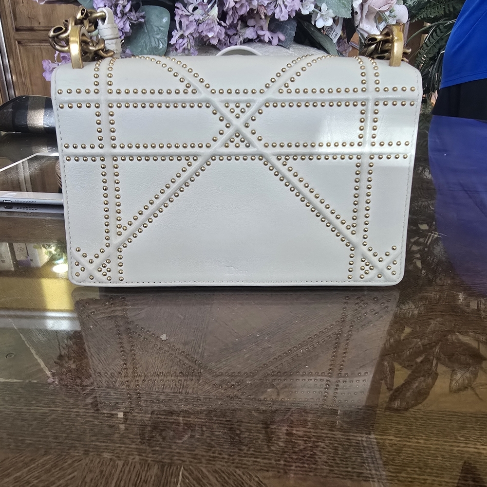 Christian Dior Studded Cannage Diorama Small - Picture 3 of 16